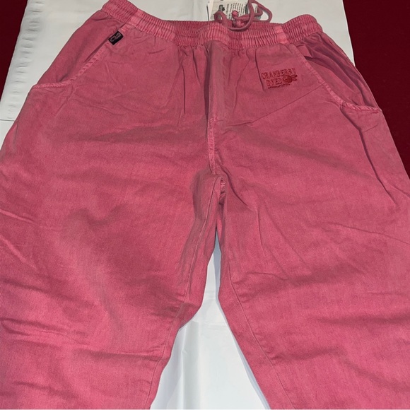 Crazy Shirts new PANTS CRANBERRY DYED Cotton Hawaii Island UNISEX 34”LONG 50 SPF - Picture 12 of 14